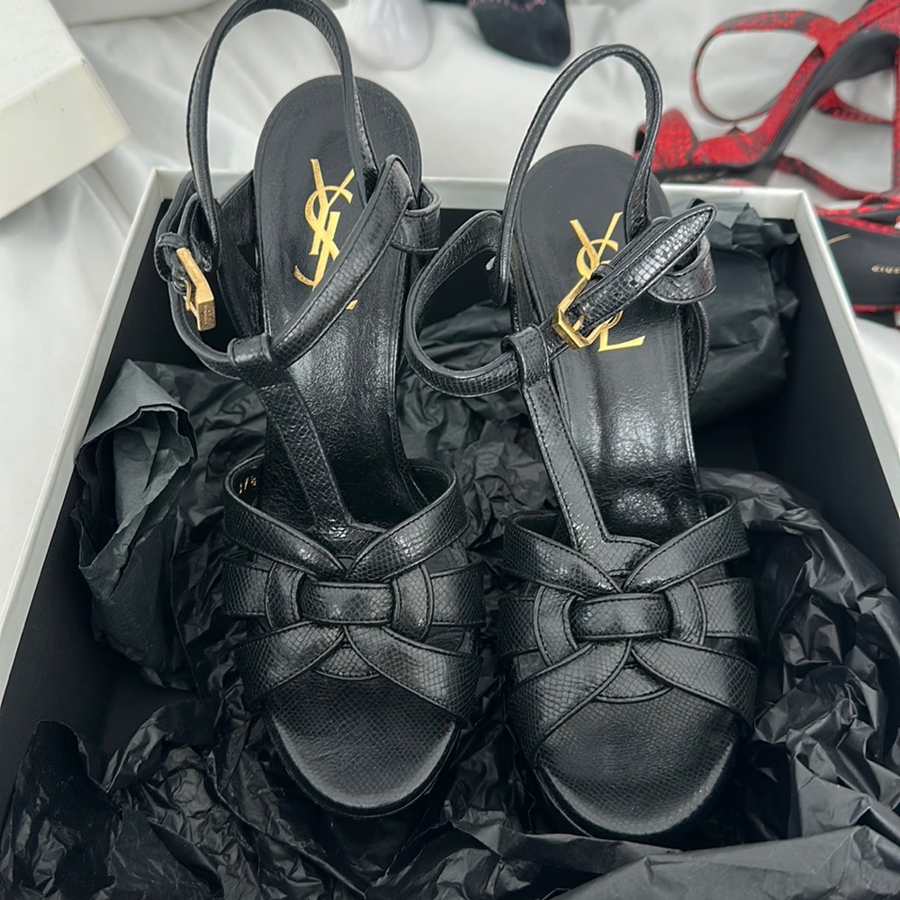 YSL tribute sandals